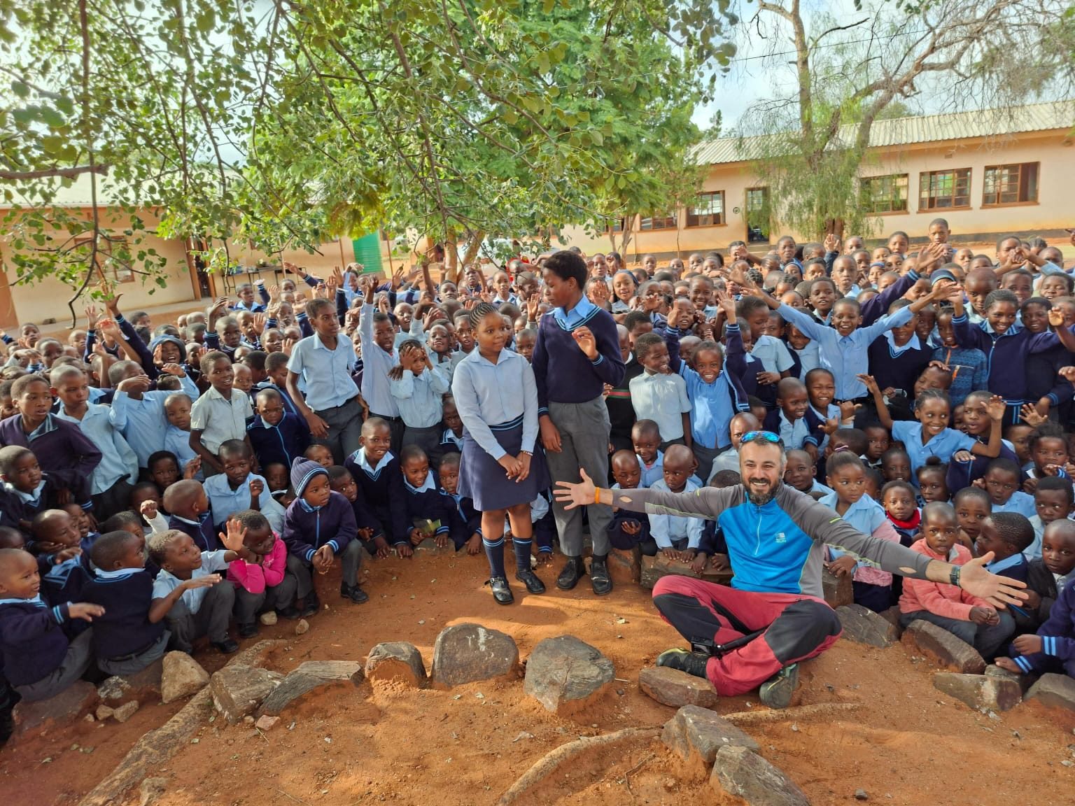 A Jordanian Traveler Continues a Transcontinental Journey Carrying a Message of Education and Peace