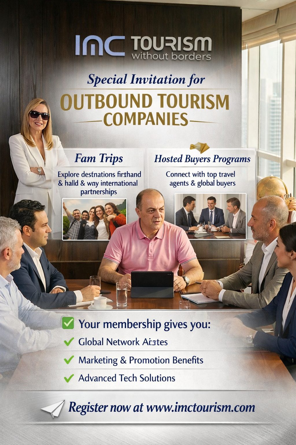 IMC Tourism Launches Exclusive Invitation for Outbound Tourism Companies.